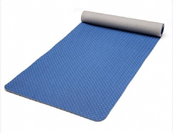 Eco-friendly TPE  exercise light weight yoga mat with carrying strap