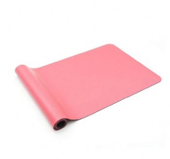 High quality eco-friendly natural rubber PU yoga mat	