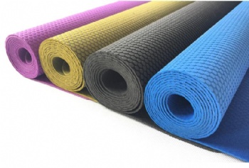 High density soft natural rubber yoga mats