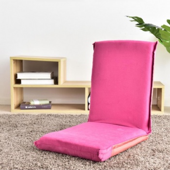  Multi-function living room soft fabric folding floor chair	